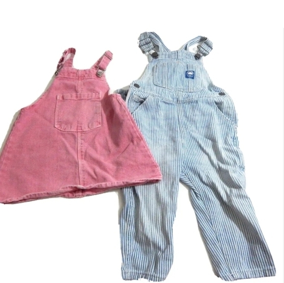 Zara Baby Denim Dress and Overalls - Picture 1 of 4